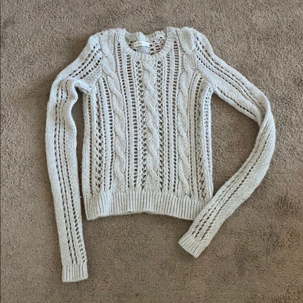 Classic A&F cable knit sweater